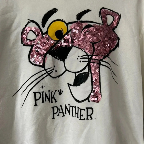 Pink Panther Zara Hoodie Sweatshirt Girls Youth | Size  13-14 - Picture 3 of 7